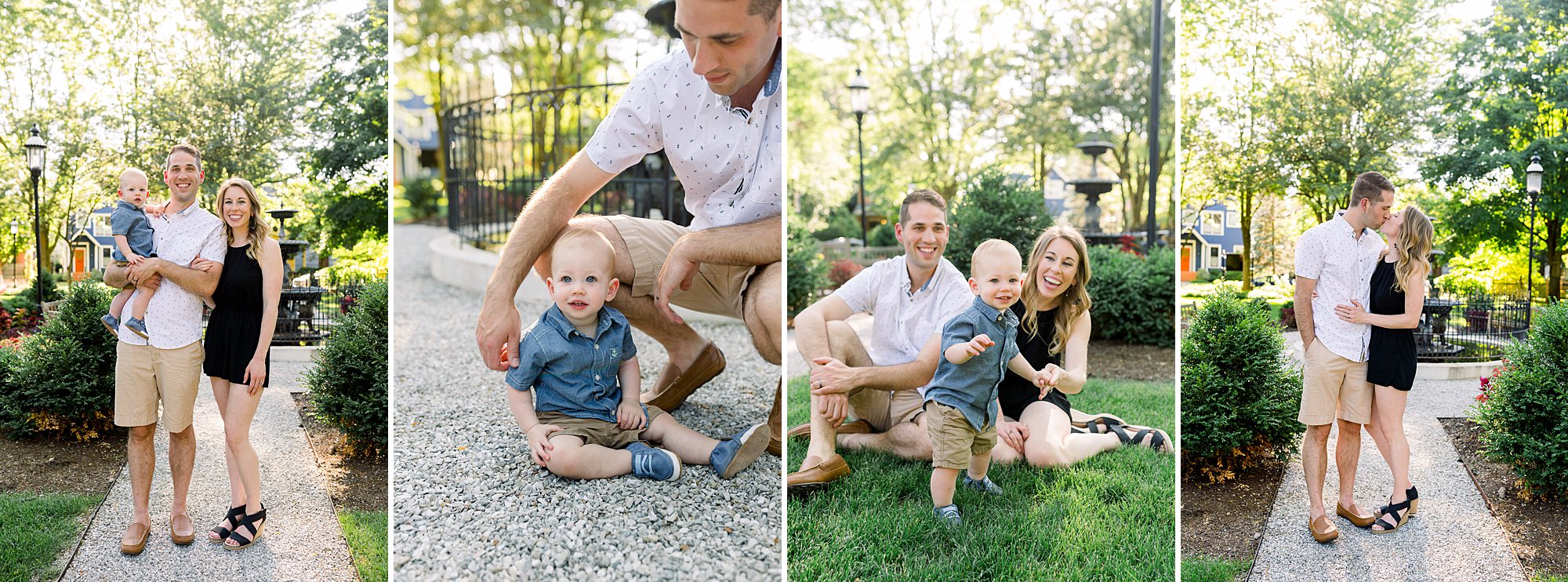 Family photos in downtown Indianapolis with Indy's photographer Jennifer Council.