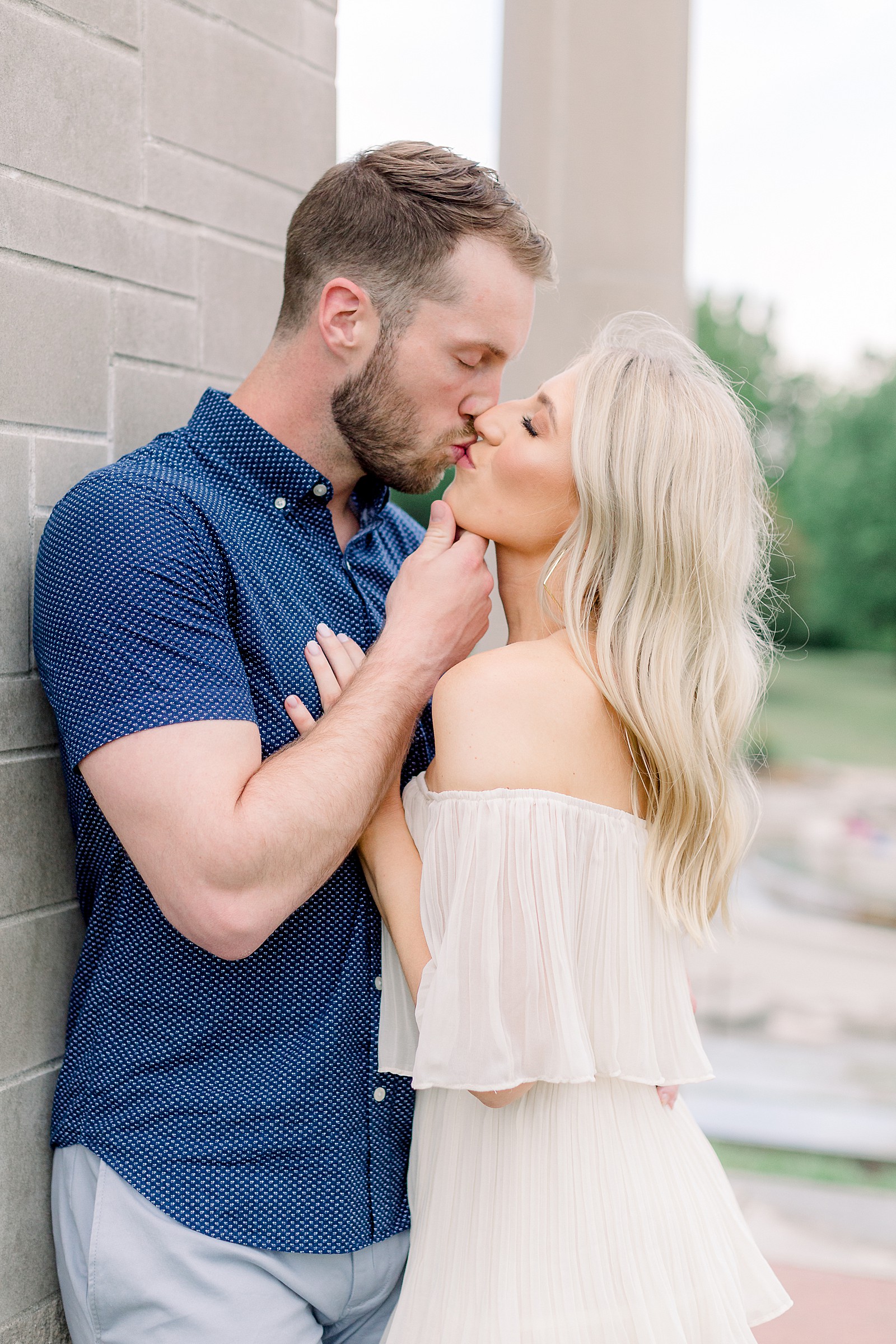Engagement photos in Carmel Indiana