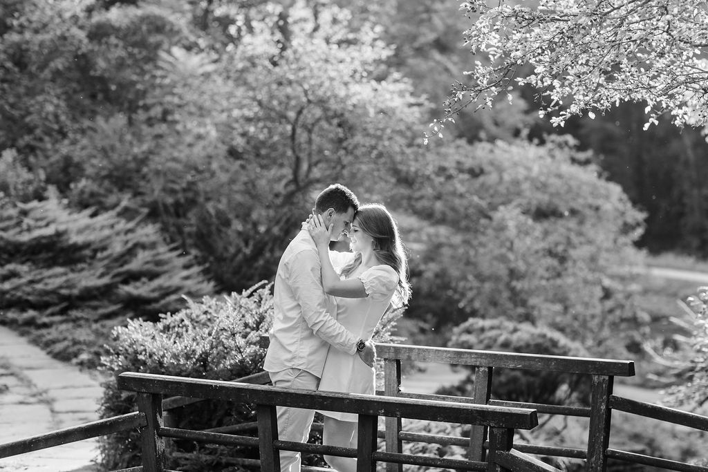 Lilly House and Gardens Engagement, Indianapolis Engagement Photographer, Lilly House and Gardens at Newfields, Newfields Engagement Photos