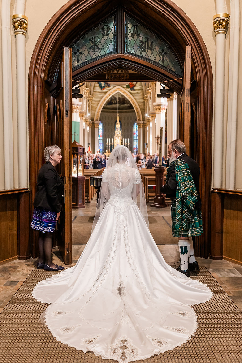 Basilica of the Sacred Heart Wedding Ceremony at Notre Dame